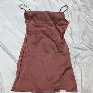 Fashion nova brown dress